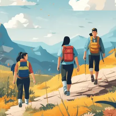 Team journeys illustration